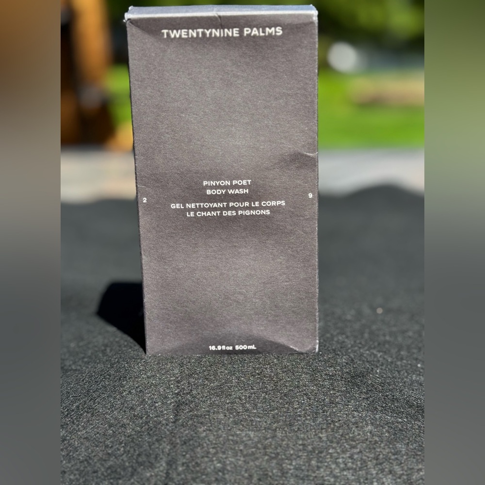 Twentynine Palms 
Pinyon Poet Body Wash aromatic foaming cleanser